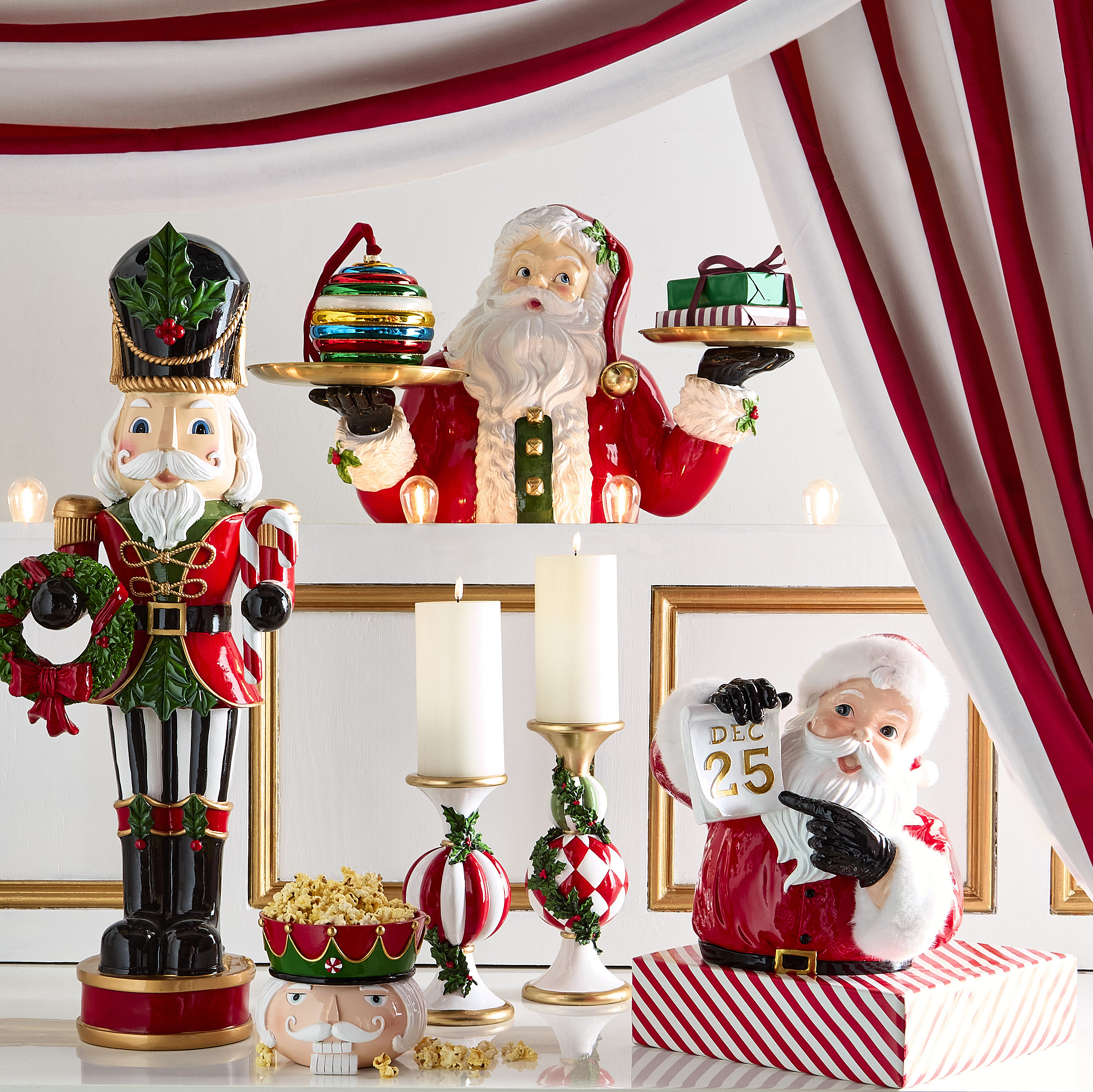 Raz Imports Christmas figures and holiday decorations